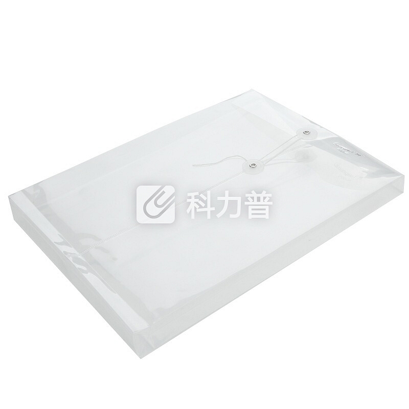 广博(GuangBo)12只装A4加厚透明文件袋/PP档案袋/办公用品P0008