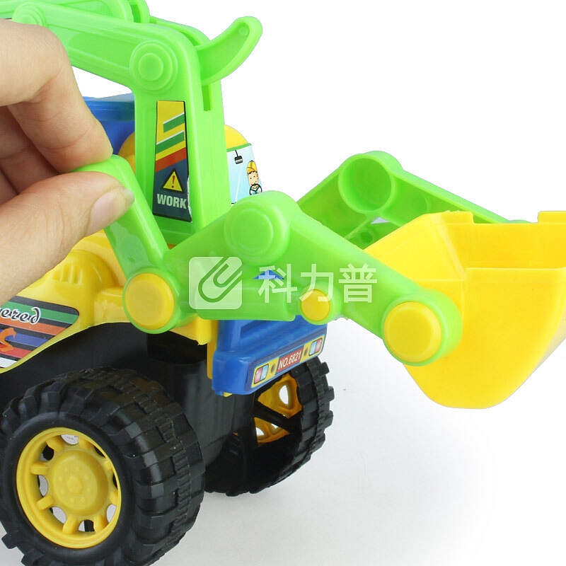宝乐星 快乐工程车队儿童惯性车耐摔早教益智玩具模型汽车 儿童玩具 男孩玩具礼物
