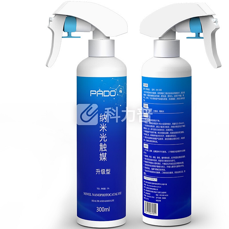 半岛铁盒(PADO)纳米光触媒升级型300ml 去除甲醛清除剂除苯喷雾 家用母婴新房汽车装修家具除油漆异味