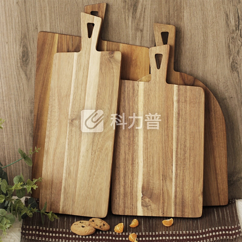 全适 相思木质面包板 蔬果砧板 披萨板 菜板 辅食板 水果板 烘焙工具 半圆款 38.5*24*1.8cm