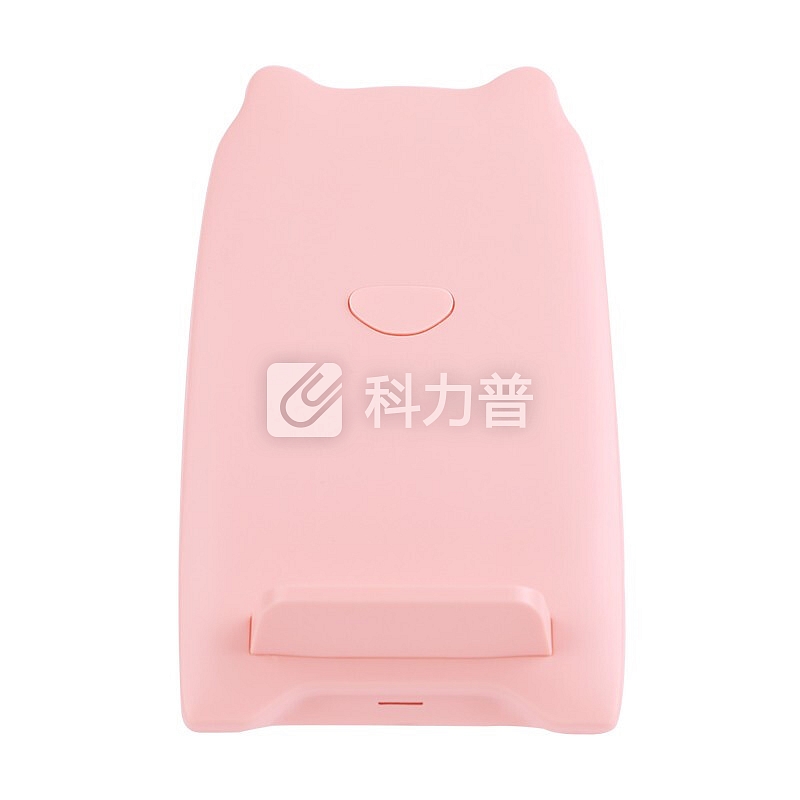 耐尔金 10W无线充电器快充底座 苹果XS Max/XR/XS/三星S10+/华为/小米9 小咪立式无线充-粉色
