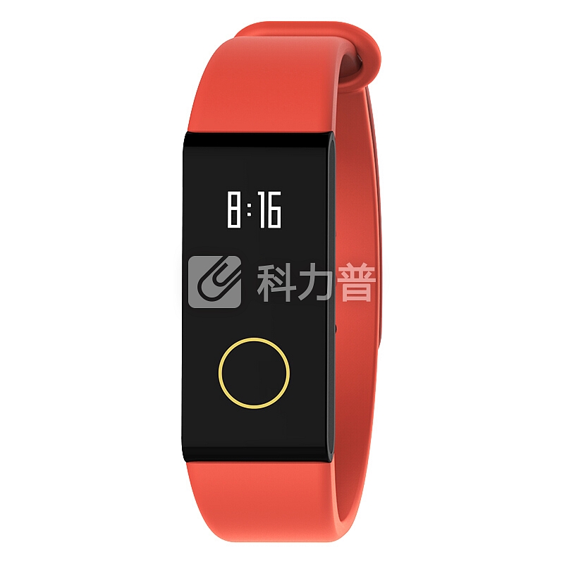 拉卡拉智能手环 自定义五彩TPE材质亲肤腕带 玛瑙红