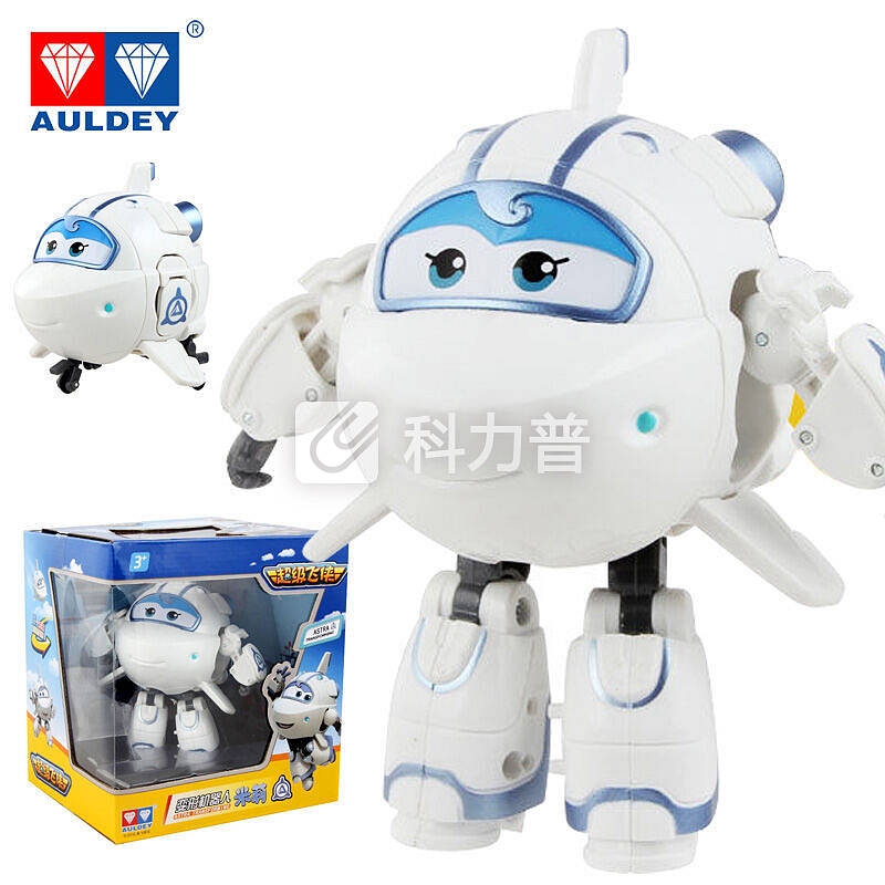 【京东商城直营】新款套装全套变形机器人第五季玩具小号迷你园园朗朗米克新品圣诞礼物自营 新款超级飞侠大号变形4只