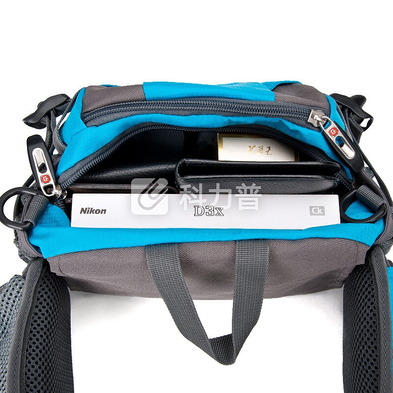 SVVISSGEM 腰包 轻便型多仓位单肩斜挎包户外登山包休闲运动腰包 SA-7013 蓝色