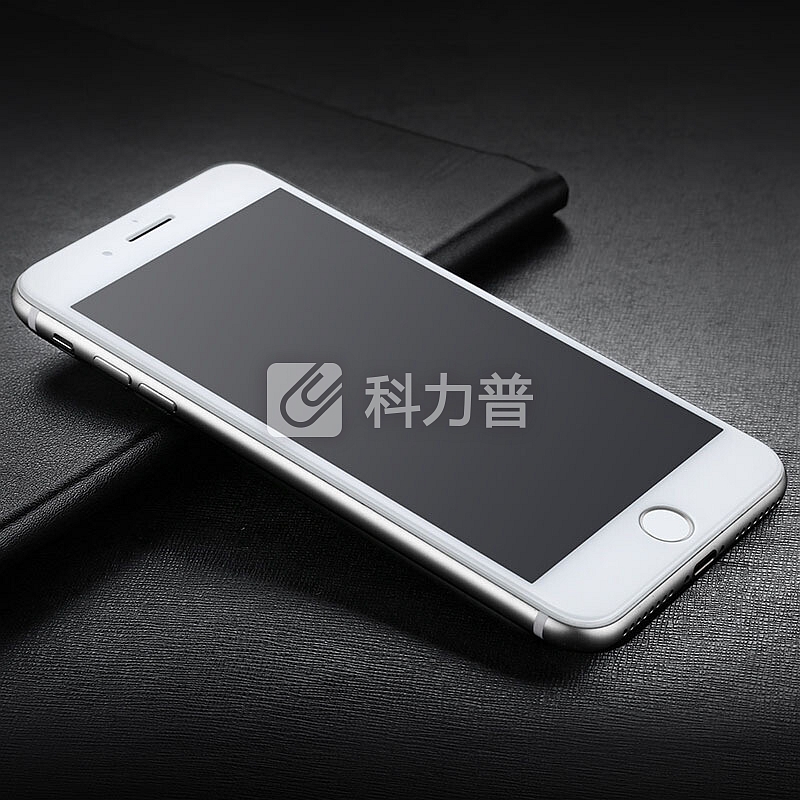 邦克仕(Benks)苹果iPhone8 Plus/7 Plus钢化膜 全屏覆盖钢化玻璃膜 8P/7P手机保护膜 弧边强化不易碎边 白色