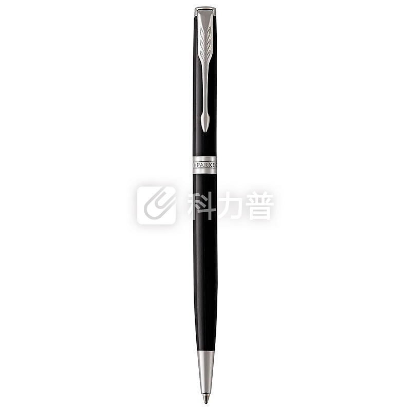 派克(PARKER)签字笔/圆珠笔新款卓尔系列 丽雅黑色白夹纤巧商务办公礼品