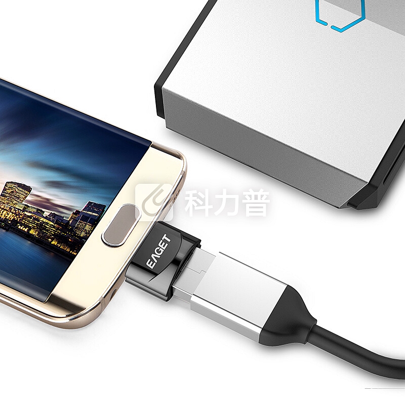 忆捷 忆捷（EAGET）普通U盘转接器EZ02-M转MICRO USB手机U盘连接器