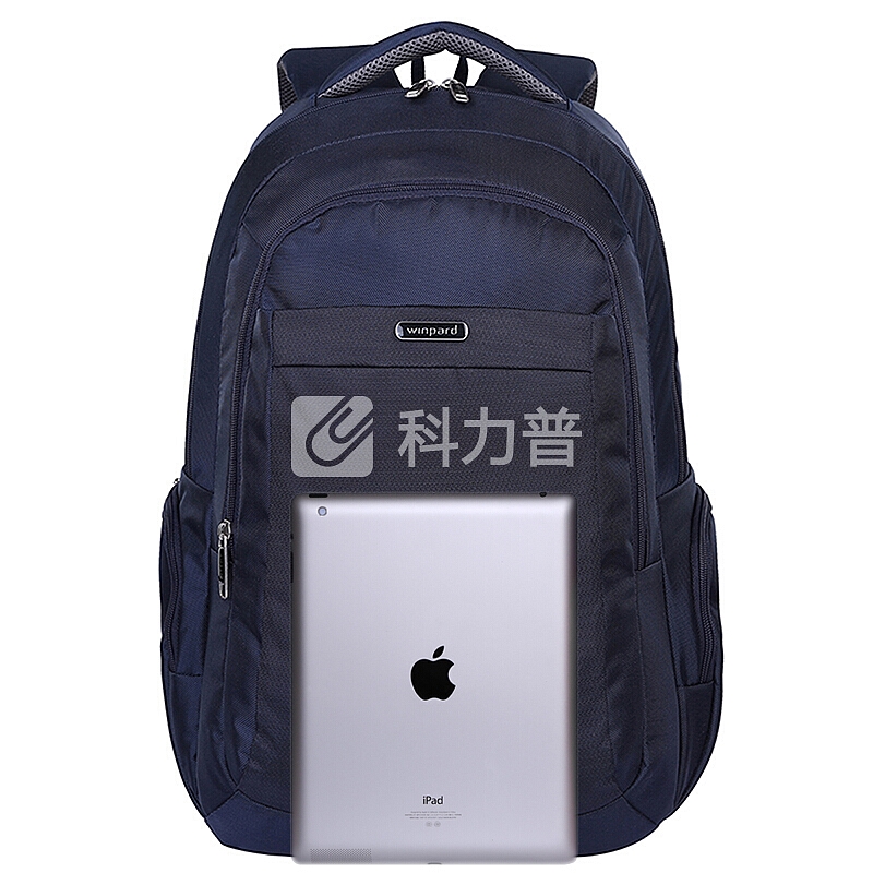 威豹(WINPARD)电脑包15英寸学生书包 商务休闲旅行双肩背包休闲包 99039深蓝色