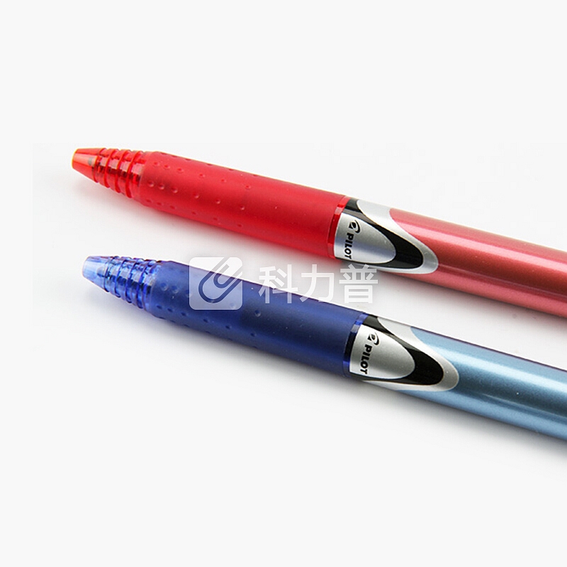 日本百乐(PILOT)BXRT-V7按动针管笔中性笔签字笔水笔 红蓝混色 0.7mm 12支装