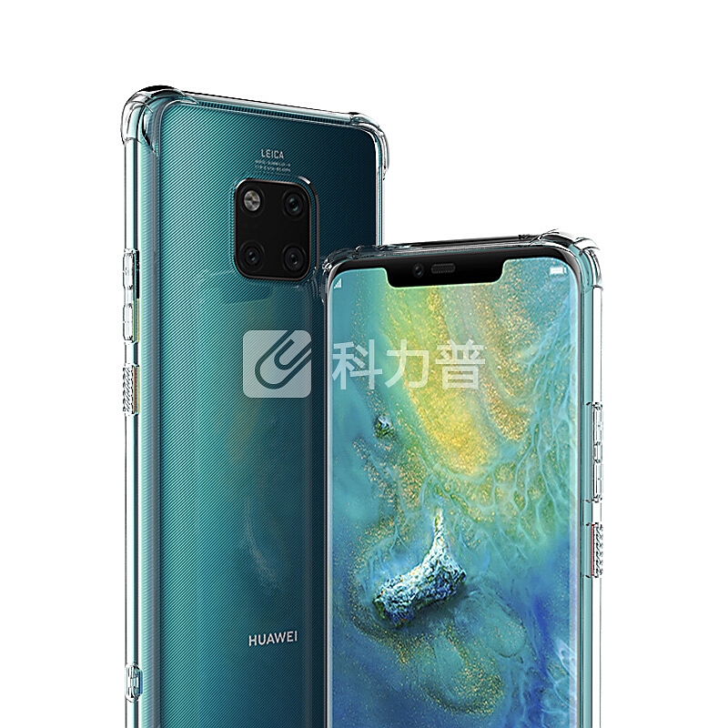 ESCASE 华为Mate20pro手机壳/手机套 全包防摔软壳双料抗摔抗黄变 德国进口拜耳TPU 高透