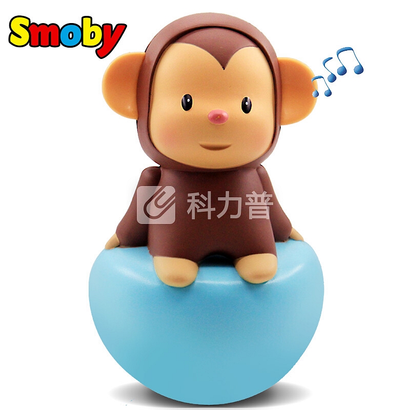 法国Smoby婴幼儿不倒翁玩具 宝宝摇铃玩具3-6-12个月 启蒙早教益智玩具 青蛙周岁礼物