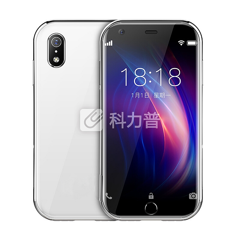 索野(SOYES)7S+ 迷你智能 学生儿童卡片超小手机 WIFI 移动联通 双卡双待安卓手机 蓝色 1G+ 8G