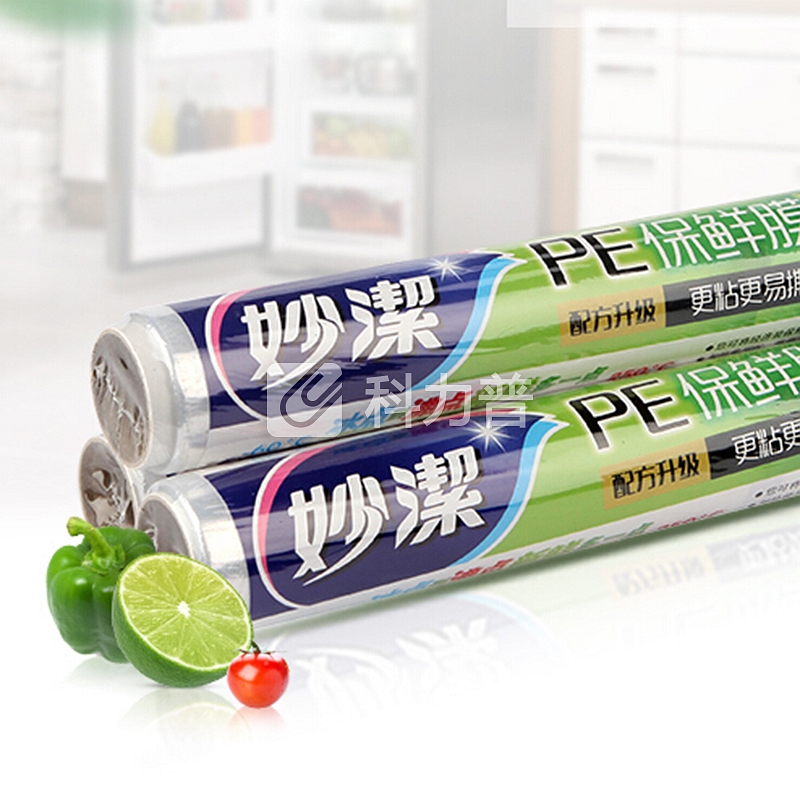 妙洁 妙洁 食品保鲜膜30米经济装 微波炉适用 30cm*30m