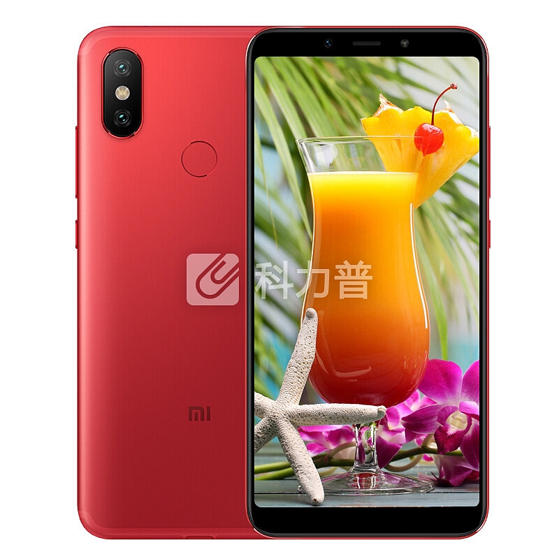 小米(MI) 小米6X 手机 全面屏 红色 全网通(6G+128G)