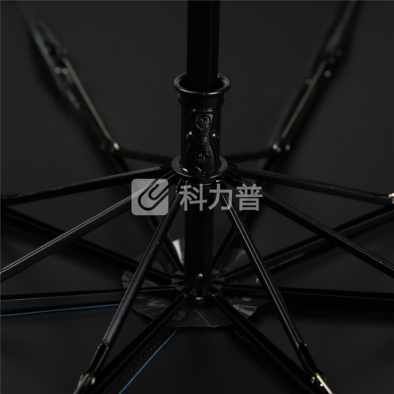 天堂伞(UPF50+)梦幻云霄渐变黑胶三折晴雨伞33573E梦幻兰