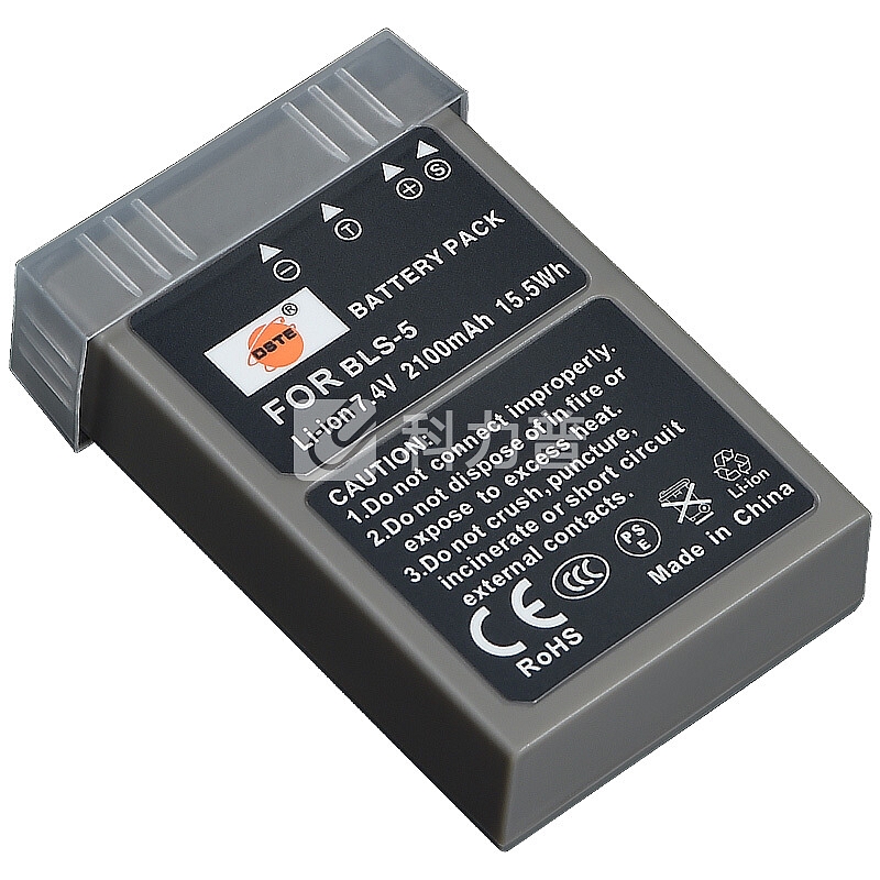 蒂森特(dste)奥林巴斯 BLS-5 E-PL6 E-PL7 E-P1 E-400 E-410 E-M10 E-PL2 相机电池 备电