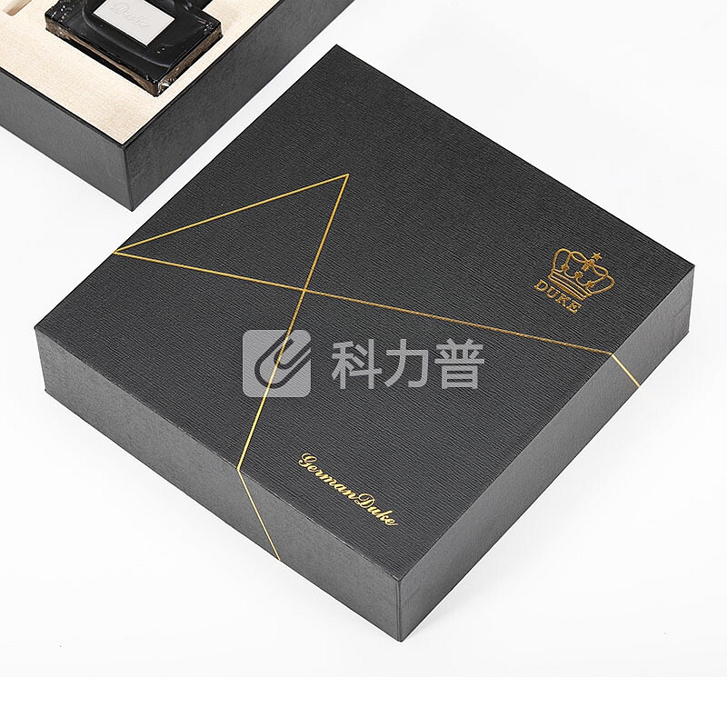 公爵(DUKE)洛塞纳三用笔 宝珠笔+美工笔+钢笔三款一体/送人/自用/练字均可/礼盒装/金色