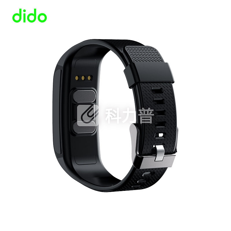 dido CK18 智能手环 男血压测量心率监测心电图显示防水 健康运动手环 古典黑