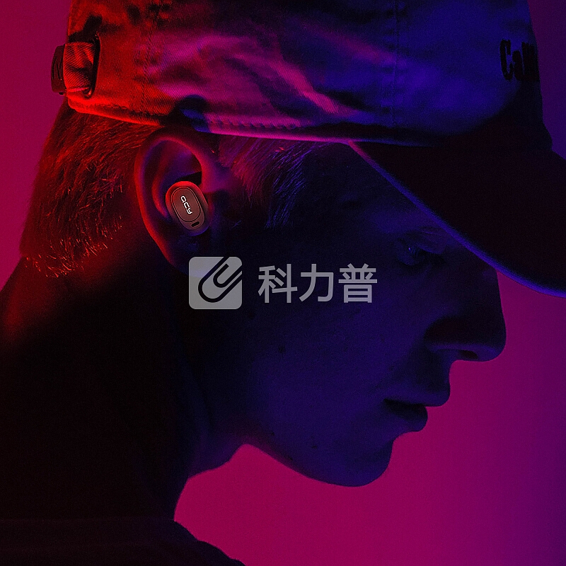 QCY Mini2S 无线蓝牙耳机迷你 超小隐形微型运动商务入耳式车载耳机 苹果安卓华为小米vivo通用 黑色