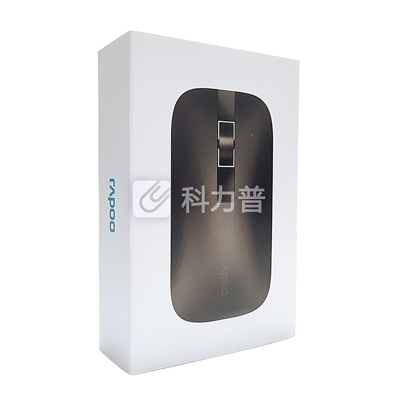 雷柏(Rapoo) M550 蓝牙多模式无线鼠标 蓝牙鼠标 办公鼠标 笔记本鼠标 电脑鼠标 便携鼠标 静音鼠标 银色