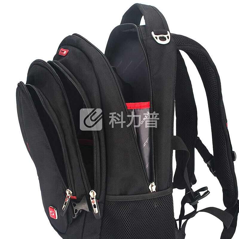 索宝（Soarpop）电脑包 双肩包 防水多功能笔记本14.6英寸/15.6英寸商务背包男女学生书包BB4359MBK