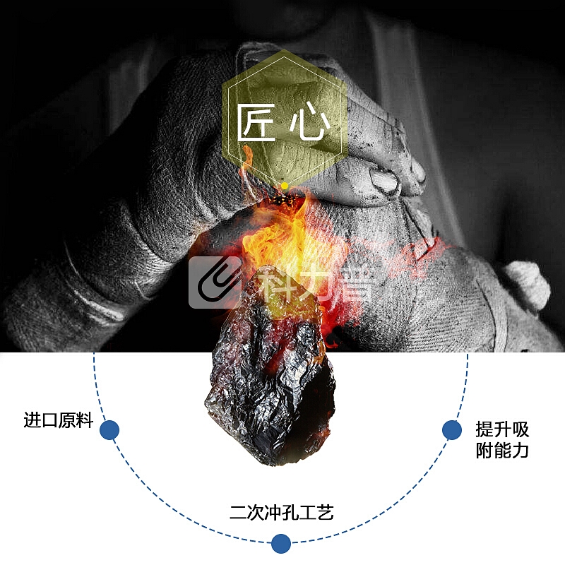 绿之源 绿之源 4000克360°室内装修安全卫士升级版除甲醛活性炭 去甲醛清除剂炭包
