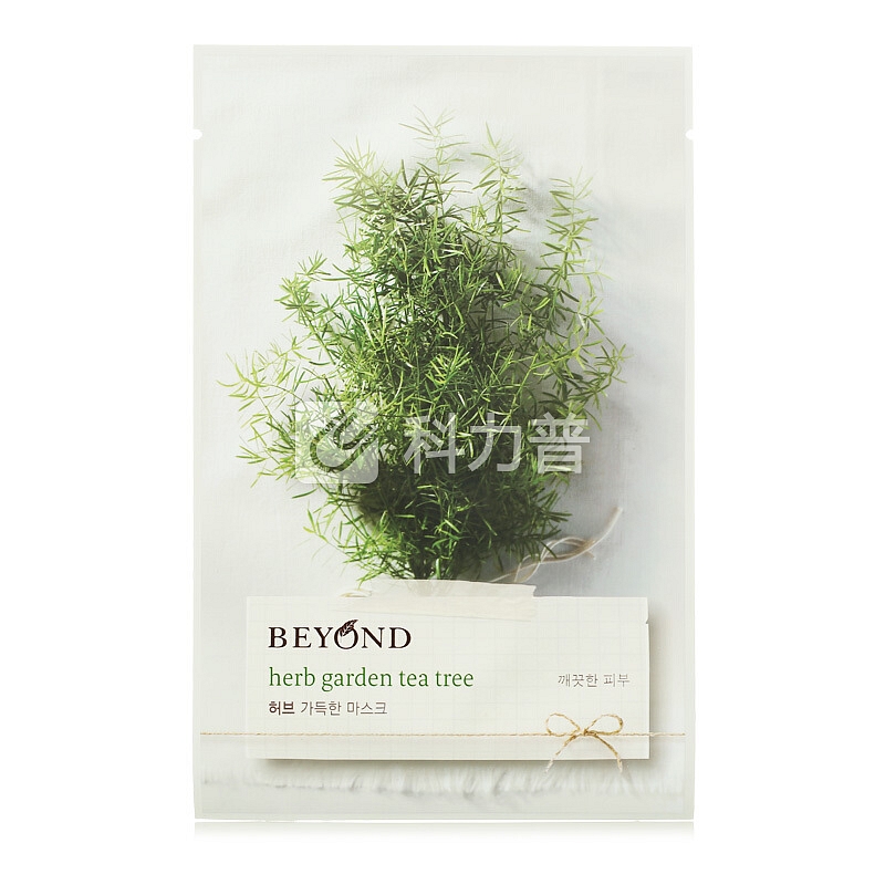 贝妍德 BEYOND 香草乐园茶树面贴膜22ml*10片 LG集团旗下品牌 护肤品 水油平衡 改善肤色 紧致滋养