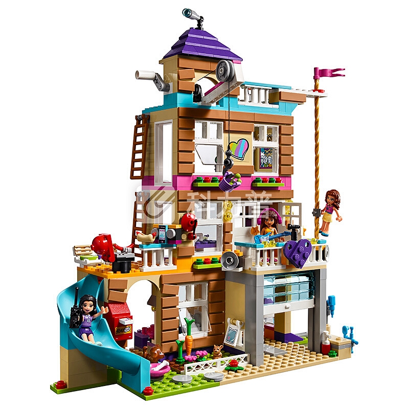乐高(LEGO)积木 好朋友Friends心湖城友情俱乐部6-12岁 41340 儿童玩具 女孩生日礼物