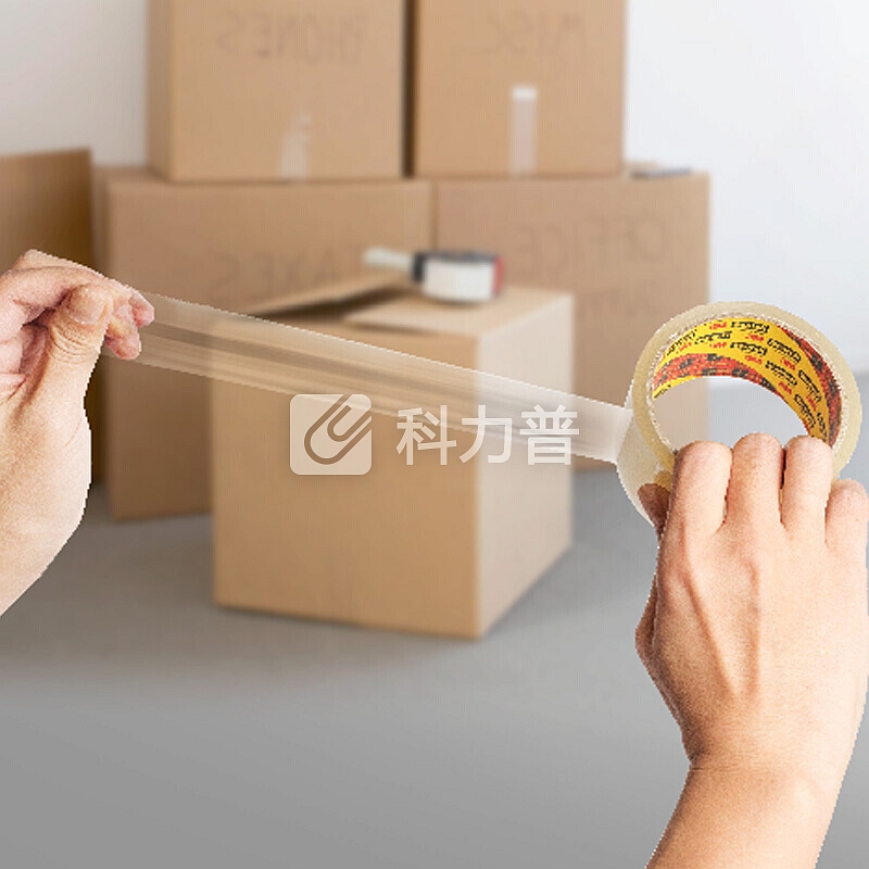 3M 思高 水晶超粘封箱胶带 SS504 48mm×50m