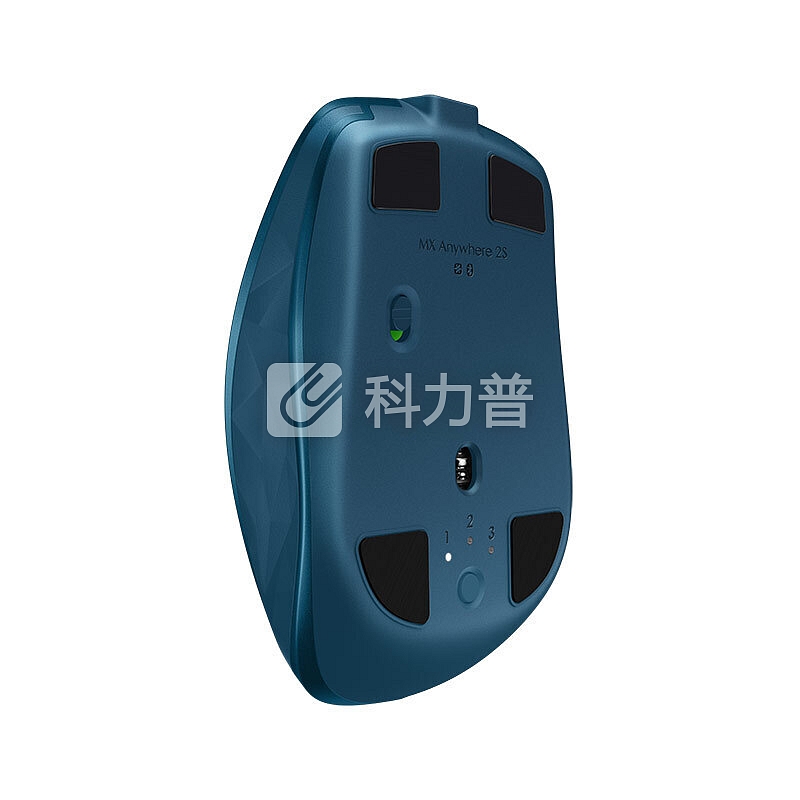 罗技(Logitech) MX Anywhere 2S 无线蓝牙双模鼠标 家用办公电脑笔记本通用 睿智蓝