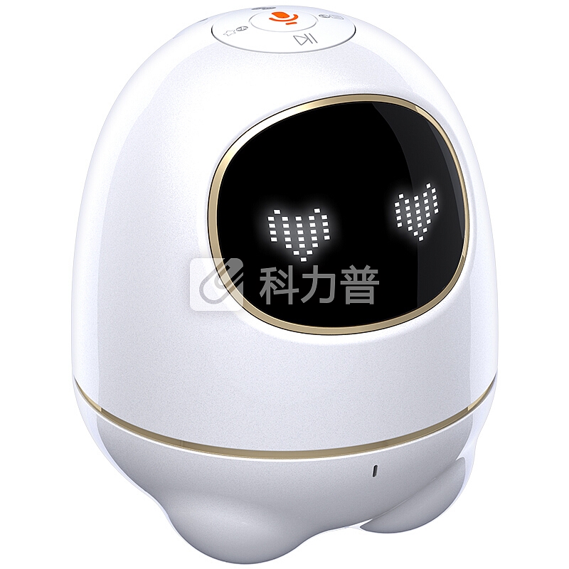 科大讯飞机器人 阿尔法蛋S智能机器人儿童学习早教玩具国学教育对话陪伴机器人 珍珠白