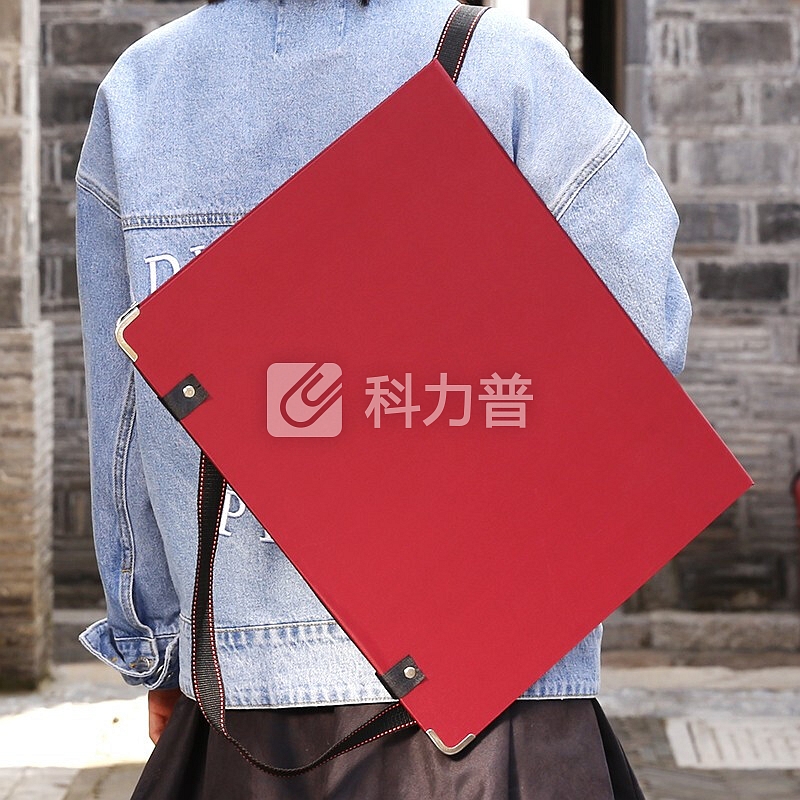 蒙玛特 画板素描写生4k画夹画袋儿童初学者套装户外便携式收纳防水双肩背速写板8k可装纸折叠多功能美术 8k 黑色