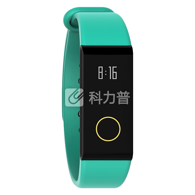 拉卡拉智能手环 自定义五彩TPE材质亲肤腕带 翡翠蓝