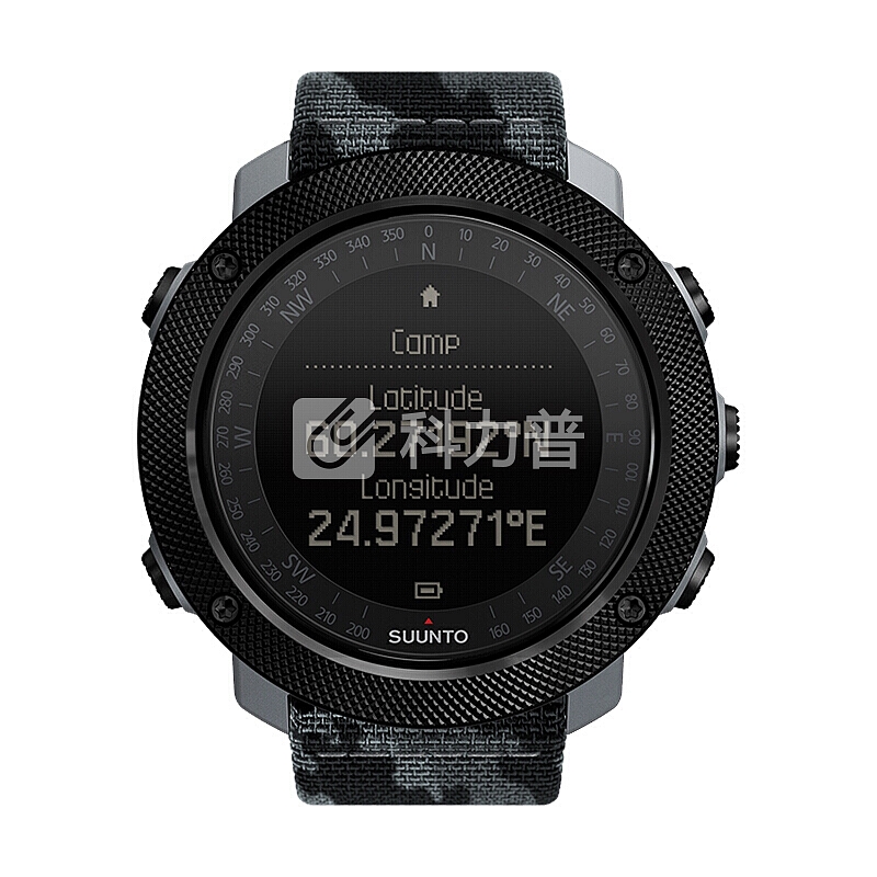 颂拓(SUUNTO) 远征系列 GPS 双卫星导航 100米防水 14天待机 智能手表 阿尔法城市迷彩