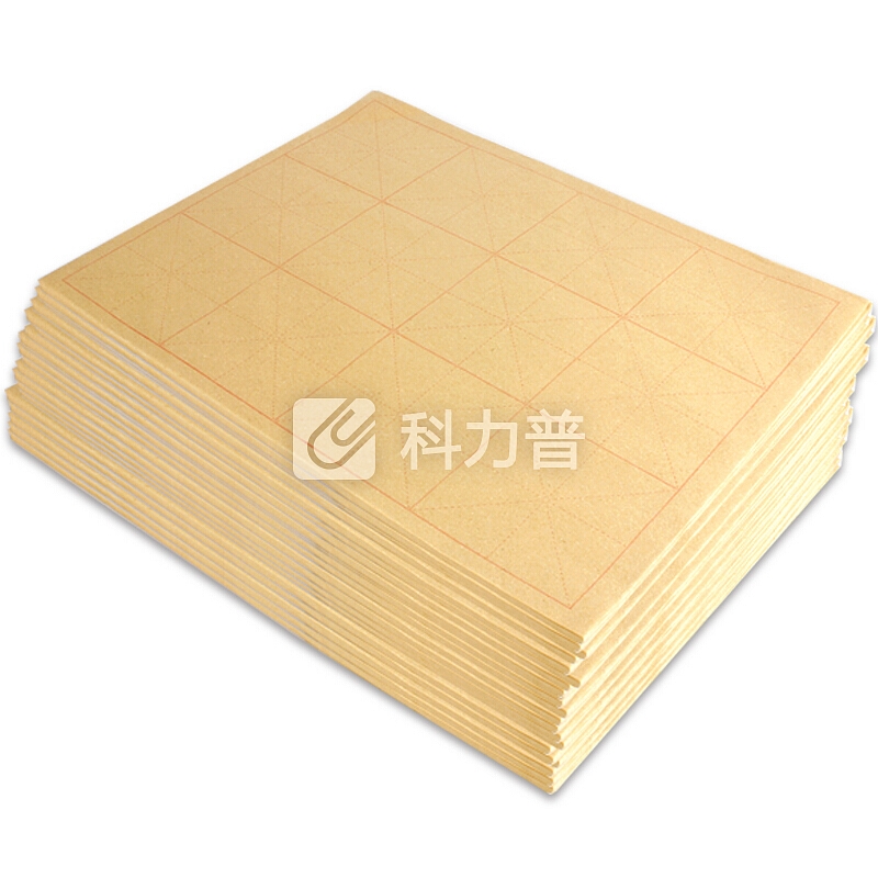 湖颖文房四宝毛边纸米字格毛笔书法 28格【9cm*28格50张】