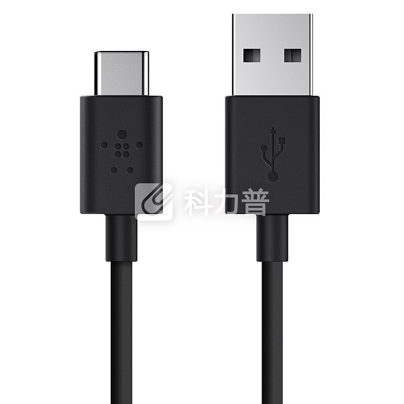 贝尔金(BELKIN)Type-C数据线 USB安卓充电线 快充手机转接头充电器支持iPad Pro/华为/荣耀 /小米/三星等