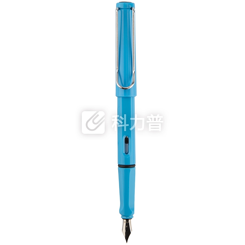 广博(GuangBo)F尖钢笔明尖/练字铱金钢笔/签字笔(赠墨囊)蓝GB1091B