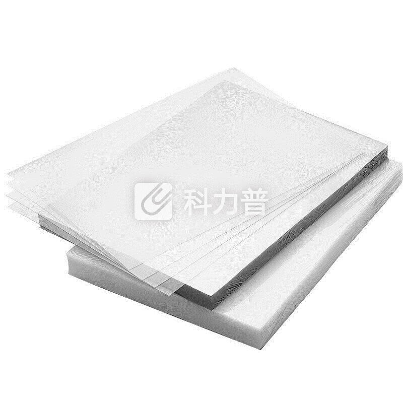 百顺好(BOSSGOOD) 透明装订胶片磨砂封面A4/A3合同标书封皮耗材 A4高透明PVC 20丝 100张