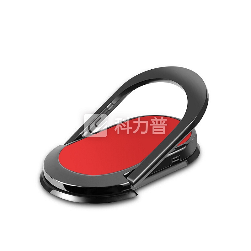 ESCASE 手机支架 手机指环扣 金属指环扣 华为 苹果xsmax 三星小米手机 磁吸车载支架指环扣ES-FR08 中国红