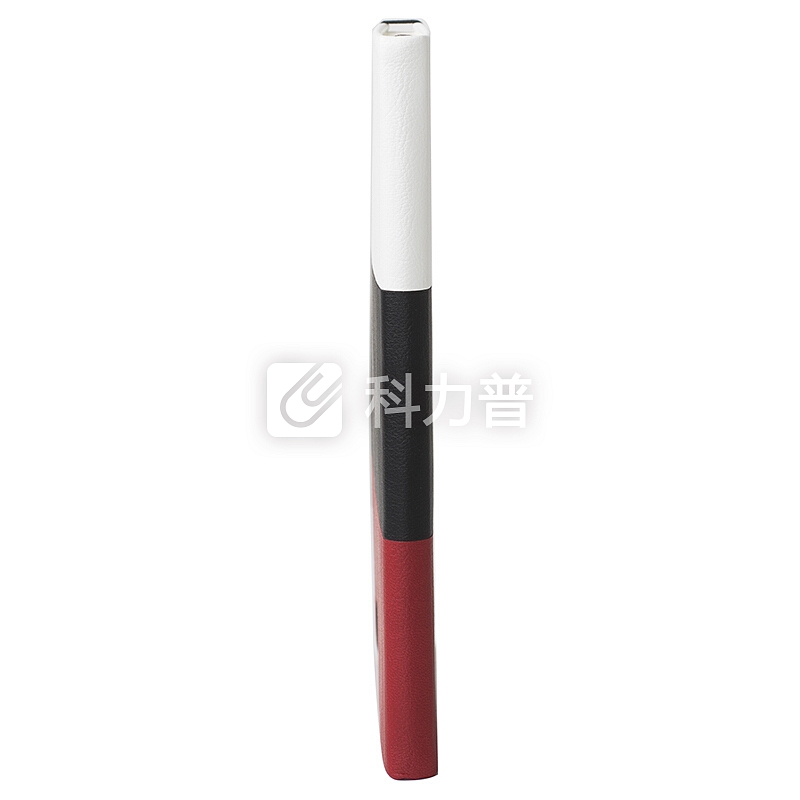 信发(TRNFA)TN-PS939H A5记事本/拼色皮面时尚笔记本 清新文艺捆绳系商务日记本米黄纸(红白黑)