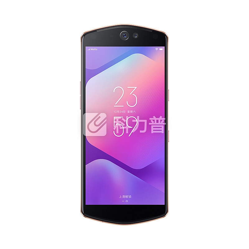 美图(meitu)T9手机官方旗舰自拍美颜全网通双卡4G智能限量版手机 星云粉 6+128G