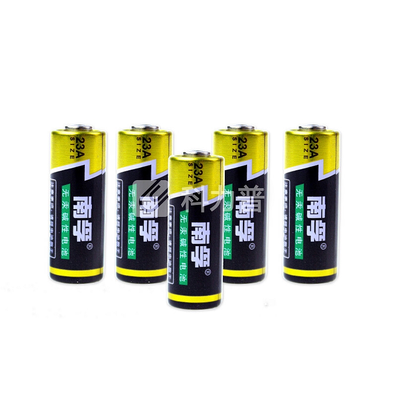 南孚(NANFU)23A12V电池5粒装 适用于车门遥控器/主板/电子词典/手表血糖测试仪/薄型遥控器