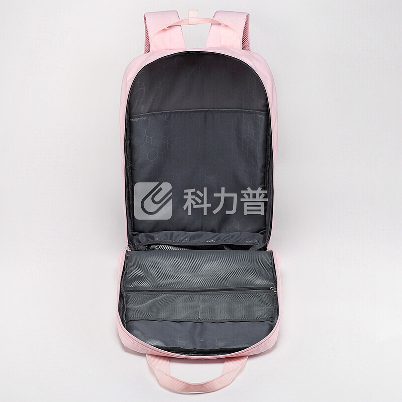 第九城(V.NINE) 双肩包女士电脑包13/14/15.6英寸商务休闲大容量旅行背包防水书包 VD7BV33913J 粉色