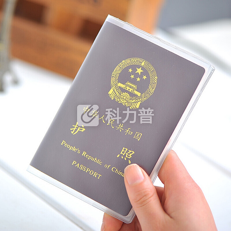 伴侣行 旅行护照防水套防磨损套 防溅水护照包 证件保护套护照夹 BL2015 透明款