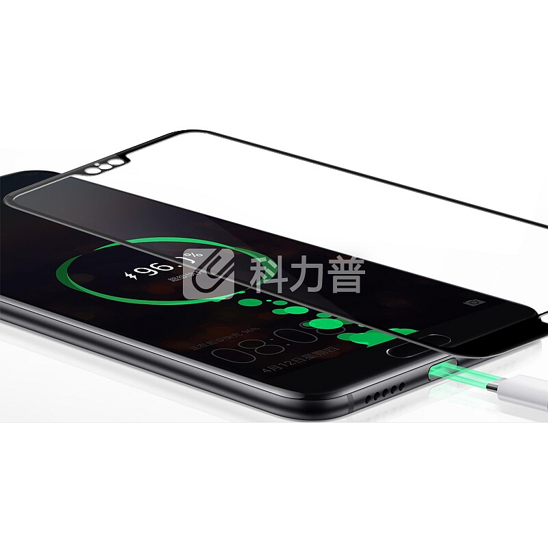 ESCASE 华为P20钢化膜 华为P20钢化膜全屏 华为钢化膜 全屏 黑色