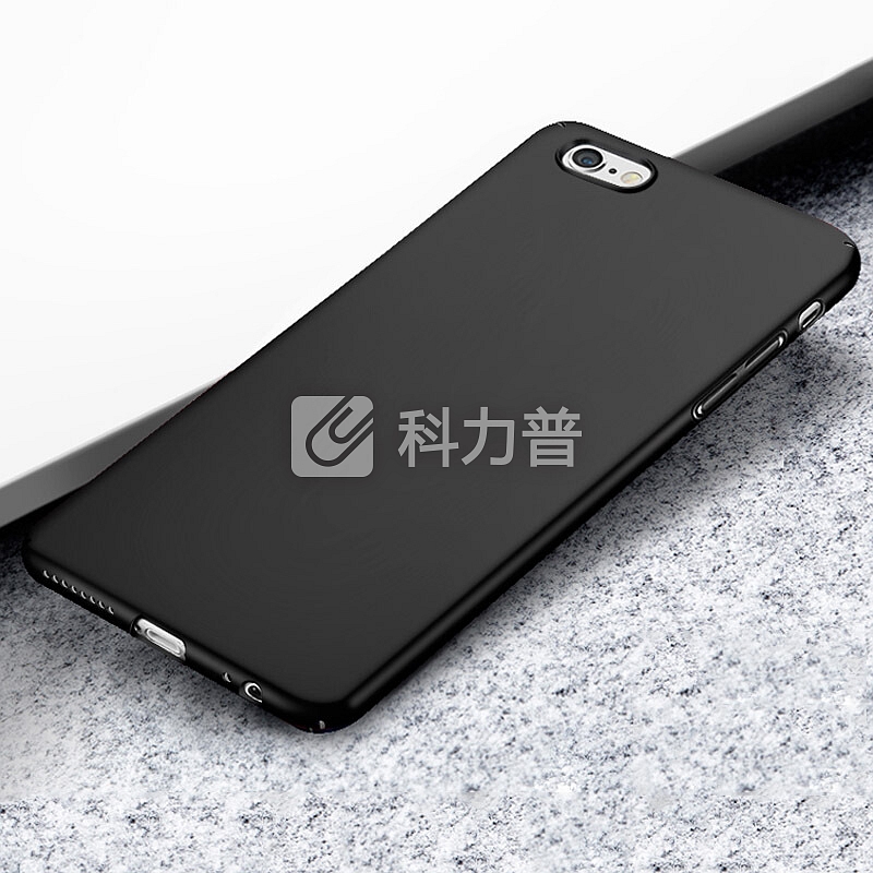 斯得弗(STRYFER)苹果6s/6Plus手机壳iPhone6s/6Plus保护套 全包防摔肤感硬壳 壳膜套装-黑色