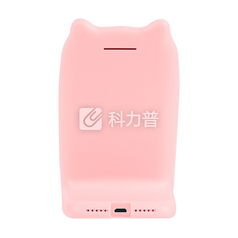 耐尔金 10W无线充电器快充底座 苹果XS Max/XR/XS/三星S10+/华为/小米9 小咪立式无线充-粉色