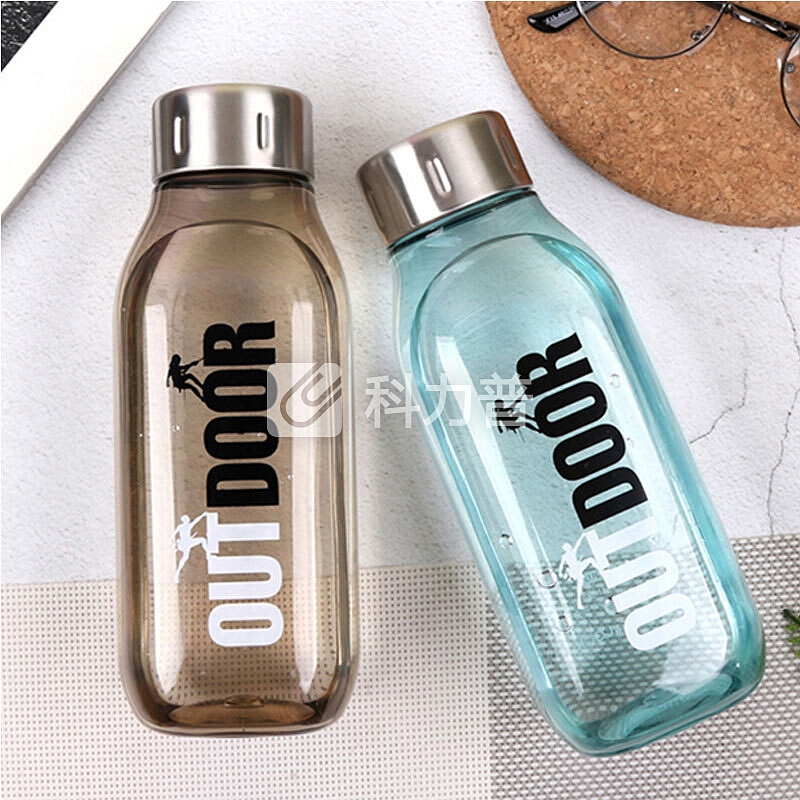 乐扣乐扣 LOCK&LOCK 乐扣乐扣 塑料水杯运动水杯便携创意随手杯大容量茶杯男女时尚水瓶杯子绿色 900ML