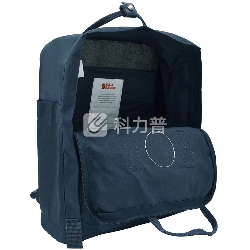 FJALLRAVEN 北极狐(Fjallraven) 防水耐磨背包 简约时尚休闲运动双肩包 Kanken Classic 23510 560海蓝16L