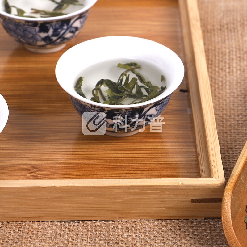 柯锐迩 长方形竹木托盘竹制茶盘日式托盘 居家酒店简约茶具水杯酒水托盘